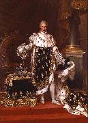 Portrait of the King Charles X of France in his coronation robes unknow artist